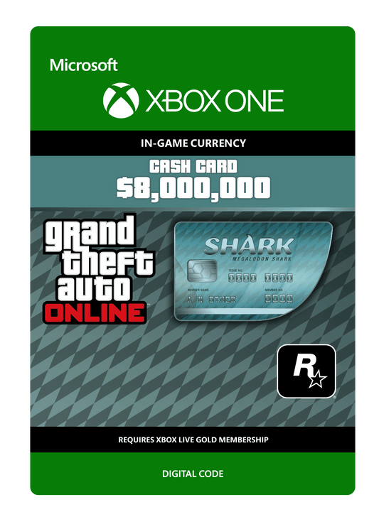 Megalodon Shark Card GTA Online