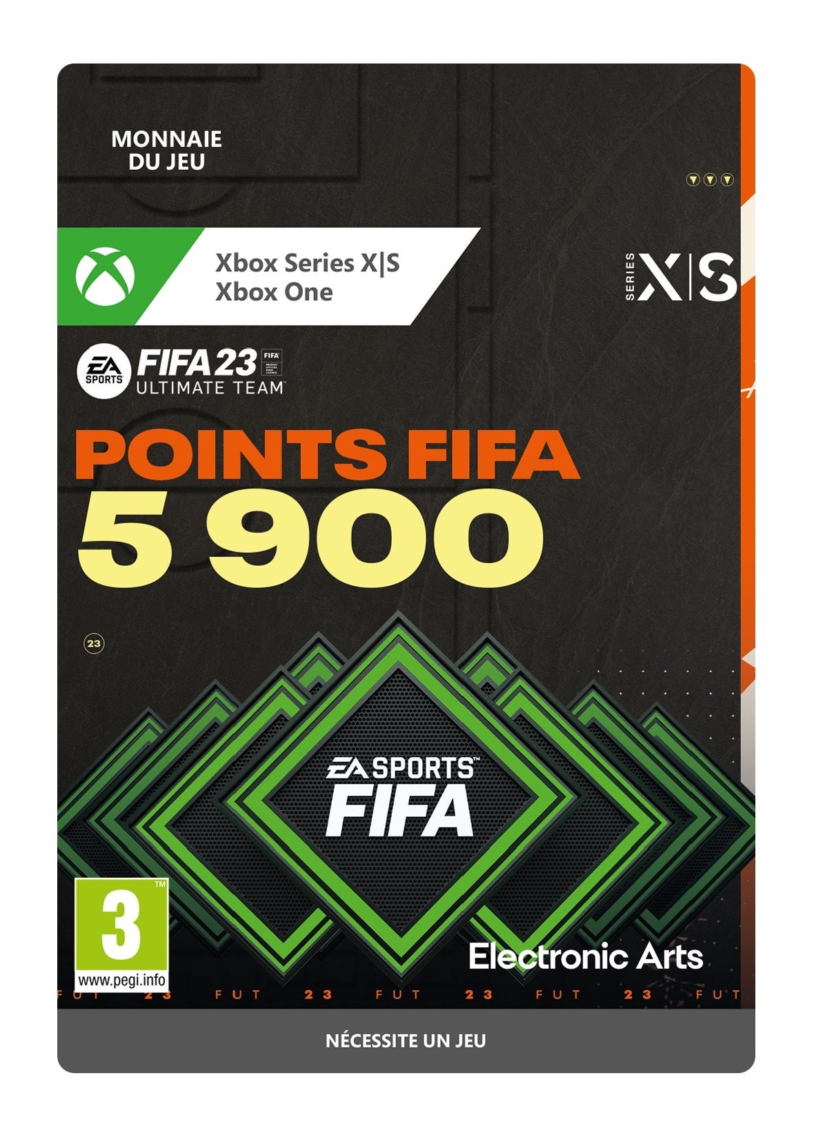 5900 FIFA 23 FUT Points Xbox