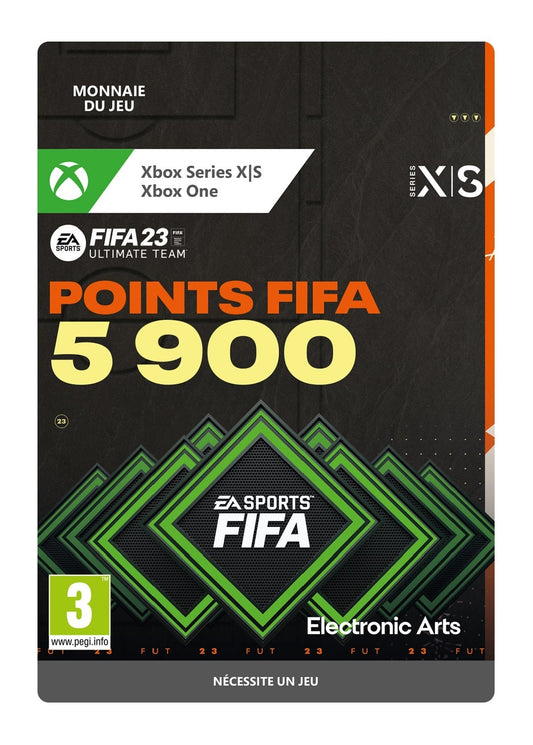 5900 FIFA 23 FUT Points Xbox